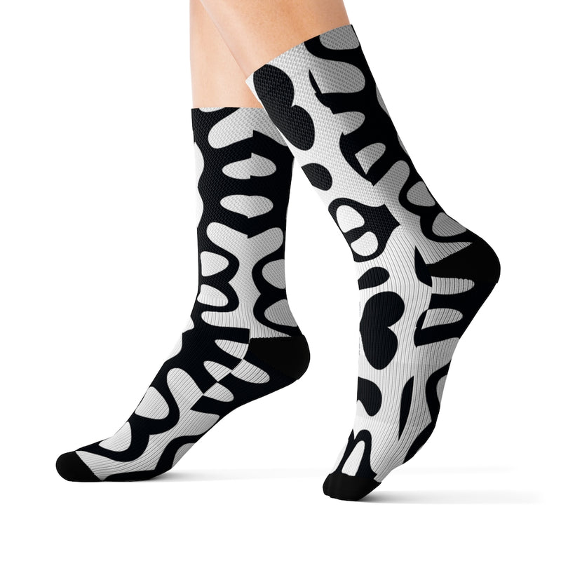 Black & White Effect Socks