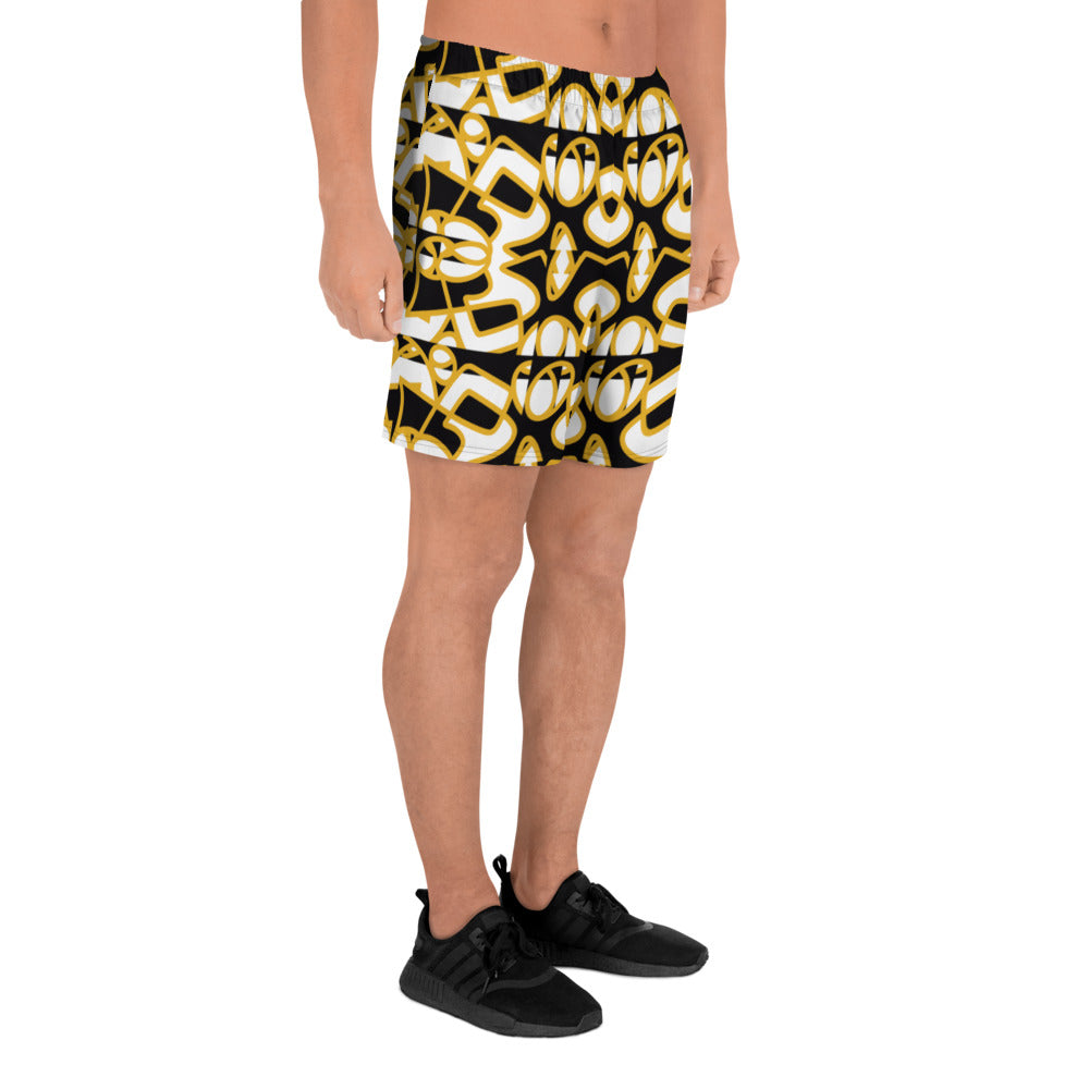 Limited Black&Gold Premium Long Shorts