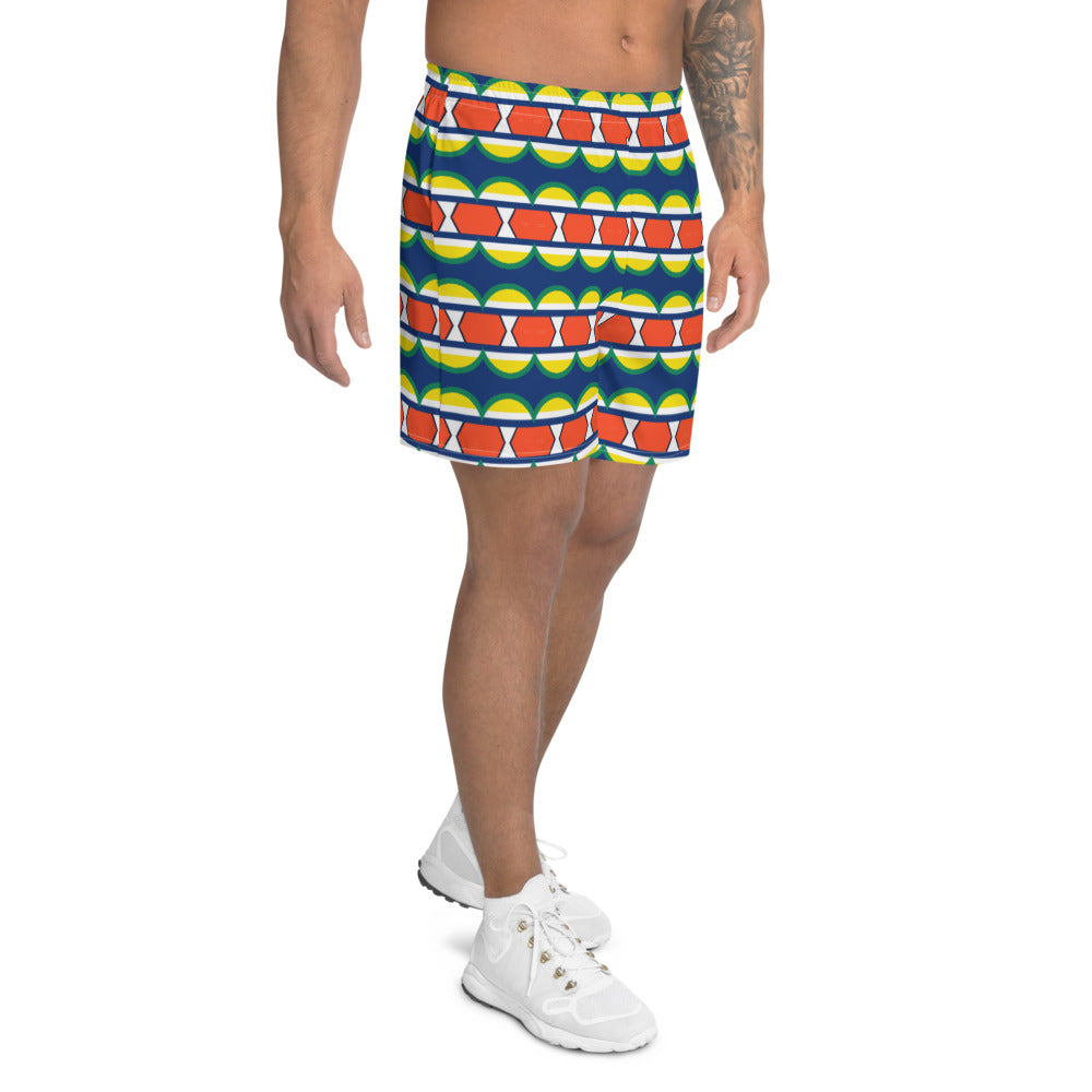 Limited Detroit Summer Men's Athletic Long Shorts