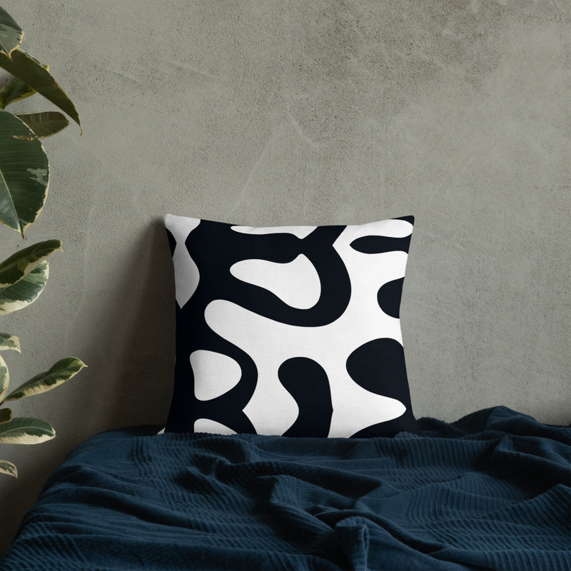 Black & White Effect Premium Pillow