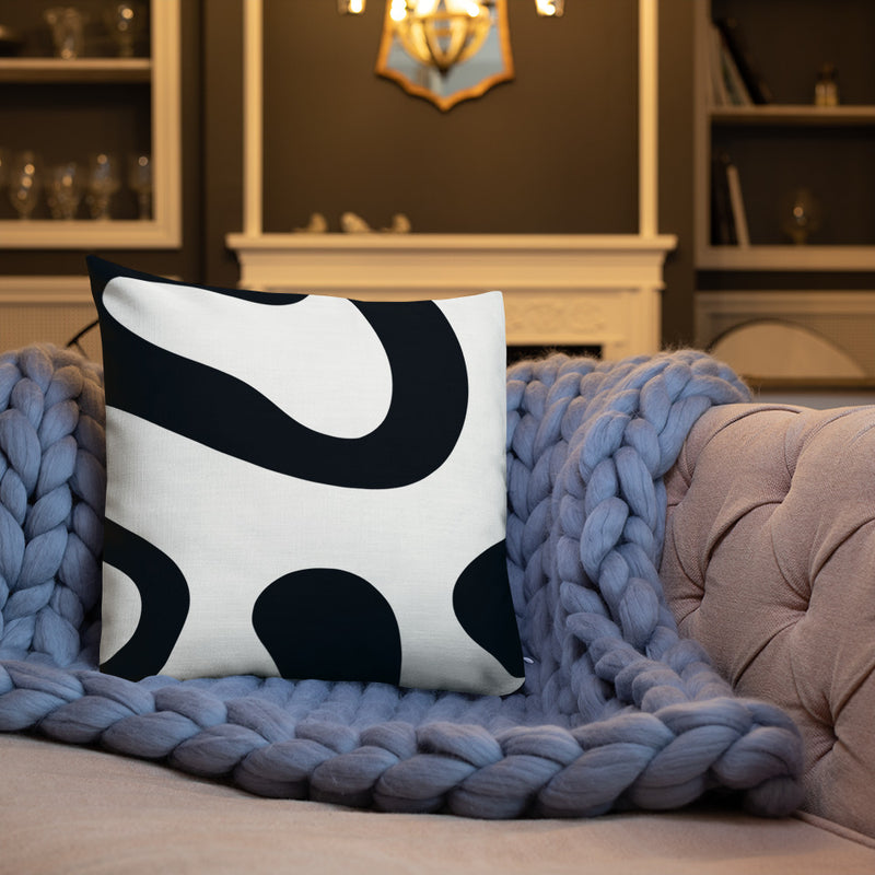 Black & White Effect Premium Pillow