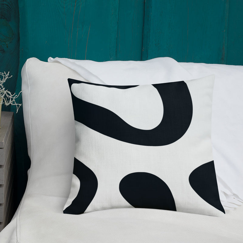 Black & White Effect Premium Pillow