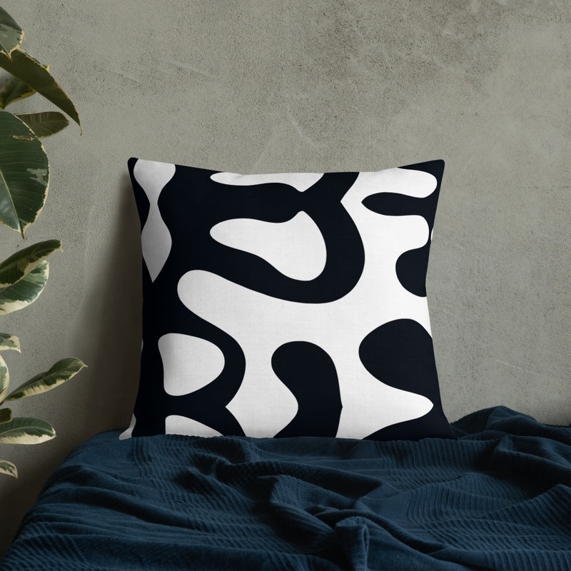 Black & White Effect Premium Pillow