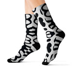 Black & White Effect Socks